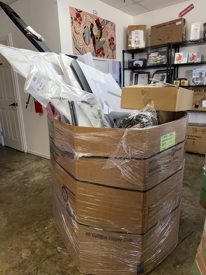 Overstock liquidation pallets for resellers at Gerlin Deals & Discounts